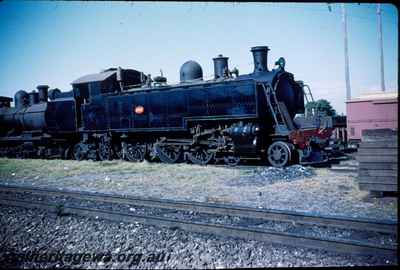 T03189
DD class 592, East Perth, side and front view.
