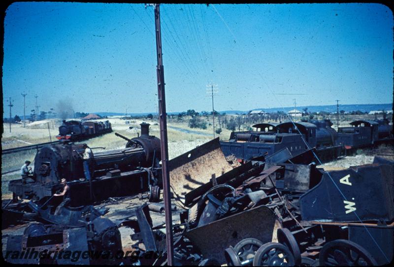 T03194
MRWA locos being scrapped on the Belmont Branch, Bayswater
