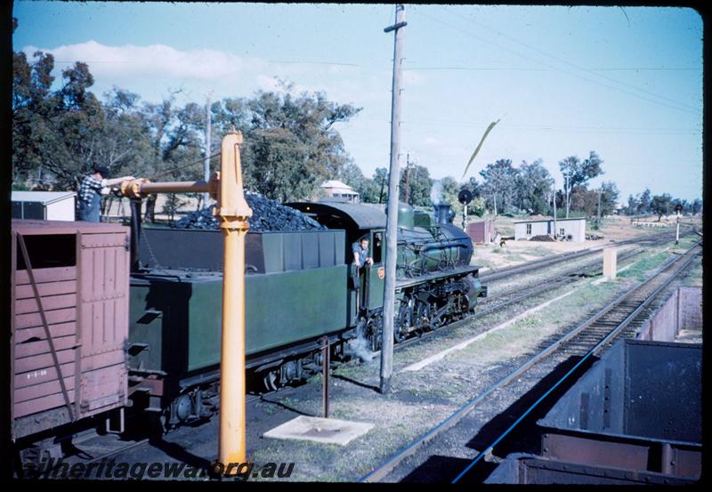 T03205
PMR class 720, water column, Armadale, SWR line, taking water
