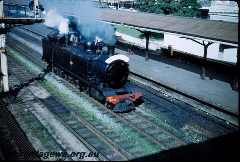 T03240
DS class 374, Perth Station, with ARHS headboard, on ARHS tour train
