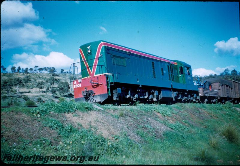 T03298
A class 1501, near Swan View, ER line, goods train heading east
