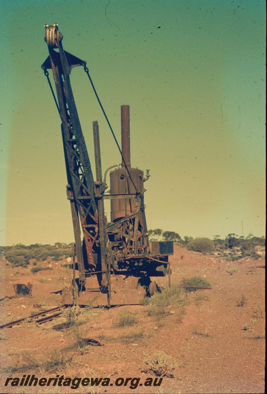 T03303
Steam excavator, Zanthus, TAR line, front view
