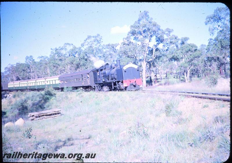 T03328
MSA class 499 Garratt loco, ARHS tour train, to Dwellingup, PN line
