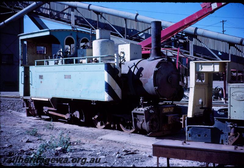 T03367
Mallet loco, Great Boulder Gold Mine, side and front view
