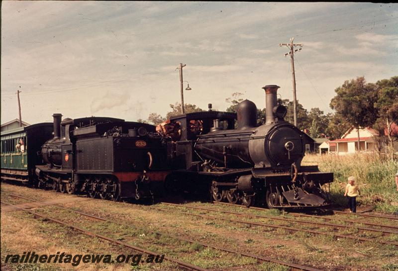 T03429
G class 233, G class 71, Yarloop, tour train to Yarloop
