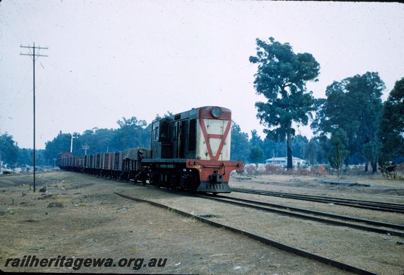 T03439
Y class 1102, Dwellingup, PN line, goods train
