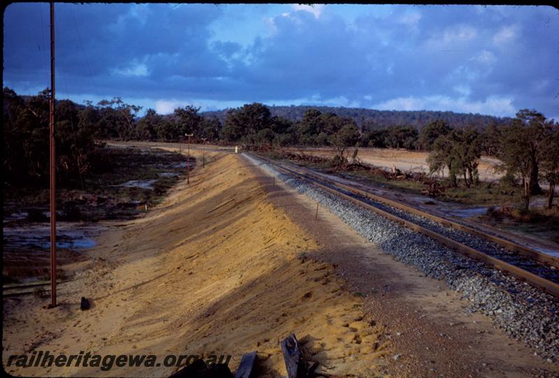 T03638
Track, WAGR's new line to Jarrahdale, Kwinana to Jarrahdale line.
