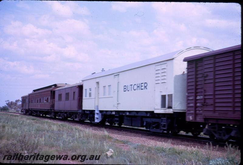 T03695
Commonwealth Railways (CR), No.527, train includes the 