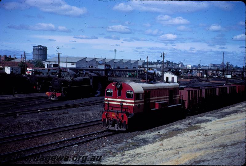 T03752
G class 51, East Perth, goods train
