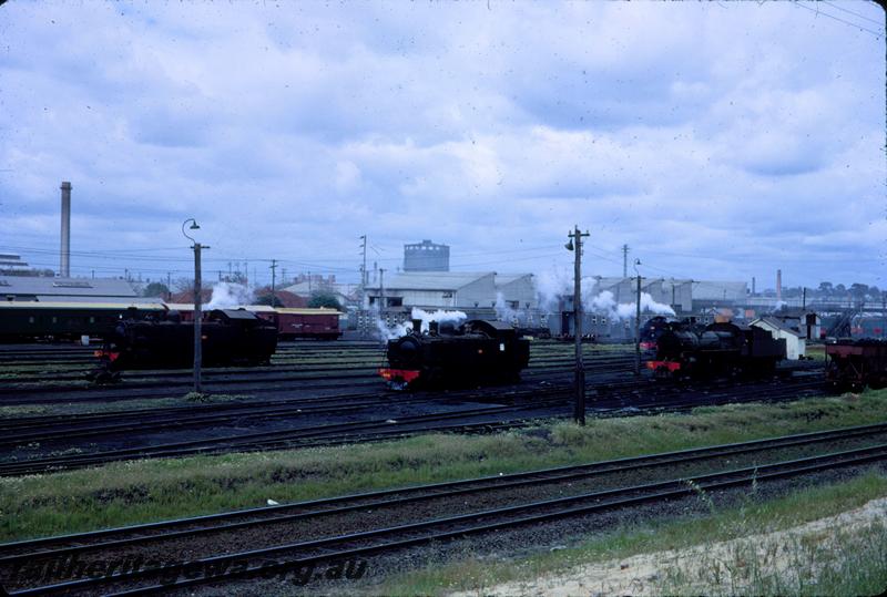 T03806
DD class 594, East Perth loco depot, overall view of yard
