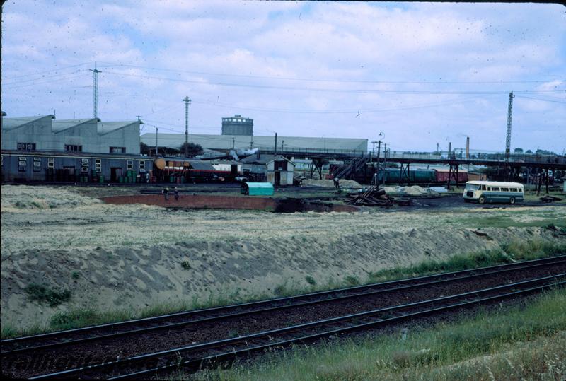 T03823
Turntable, loco depot, East Perth, looking across from west side
