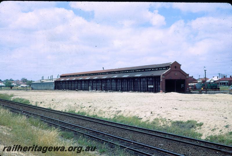 T03824
Loco shed, East Perth loco depot, shed partially demolished
