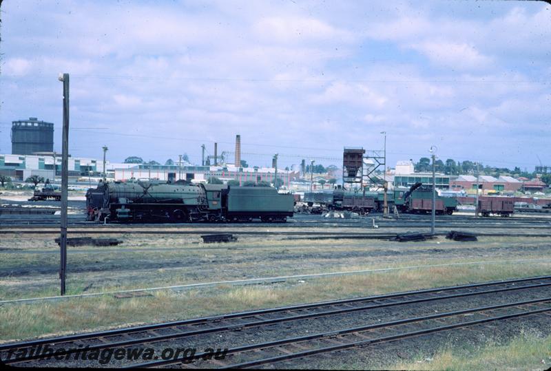 T03829
 V class, the new temporary East Perth loco depot
