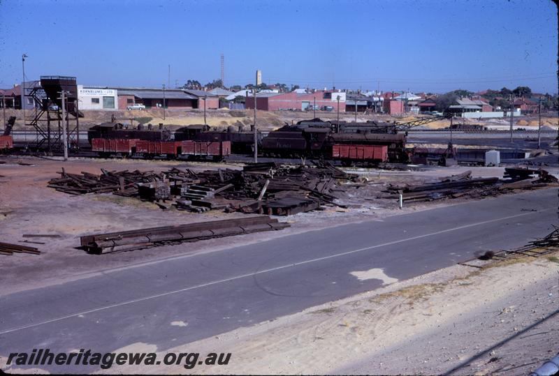 T03866
Temporary loco depot, East Perth, overall view
