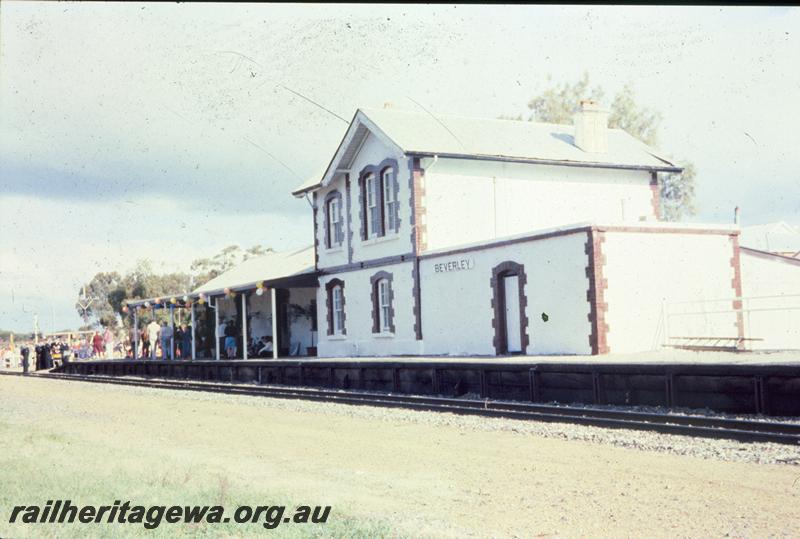 T03888
Station building, Beverley, GSR line, trackside view
