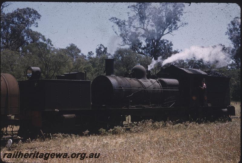 T03912
MSA class 499 Garratt loco, Wonnerup, BB line, front and side view
