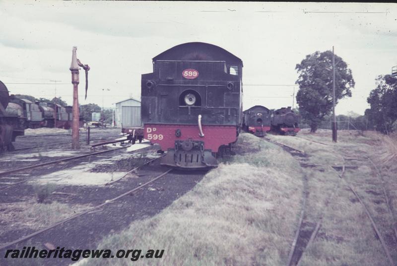 T04015
DD class 599, water column, Midland loco depot, rear view, stowed
