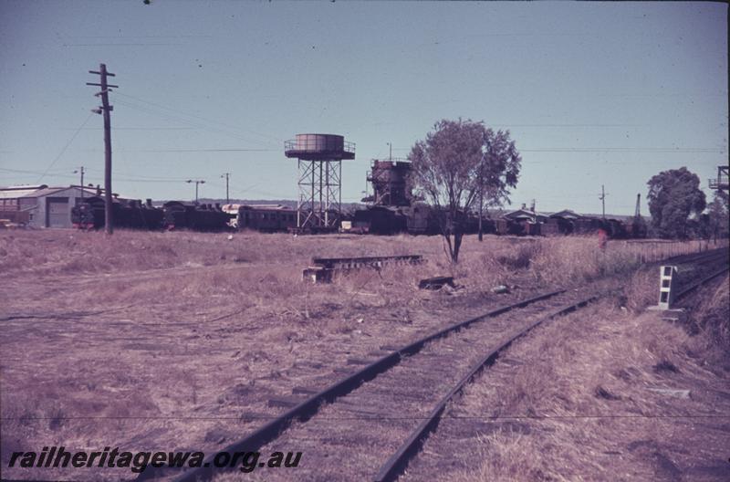 T04017
loco depot, Midland, stowed locos, distant view
