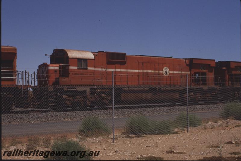 T04059
Mount Newman Mining Alco loco M636 class 5500, Nelson Point, Port Hedland
