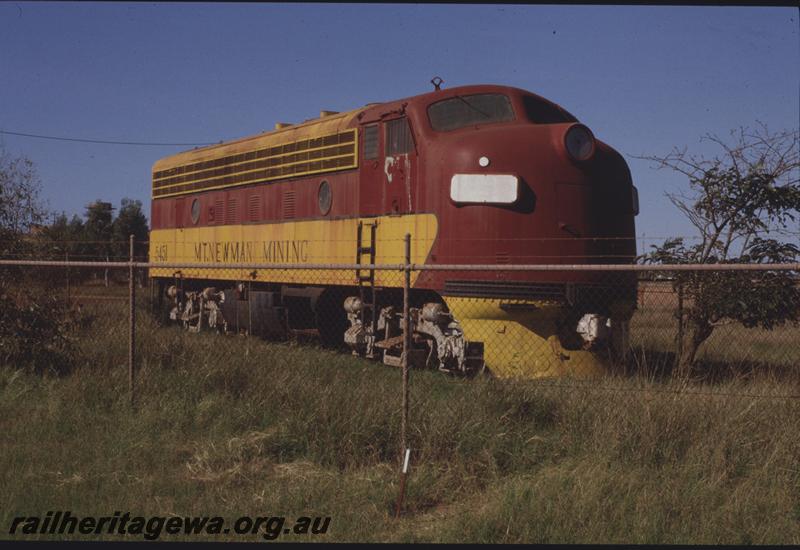 T04093
Mount Newman Mining EMD loco F7 class 5451, Port Hedland
