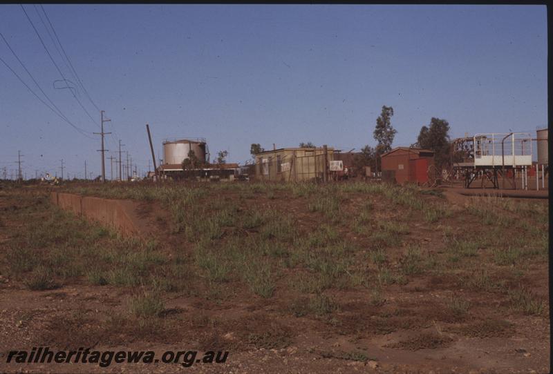 T04116
Port Hedland, old loading ramp, fuel depot in background
