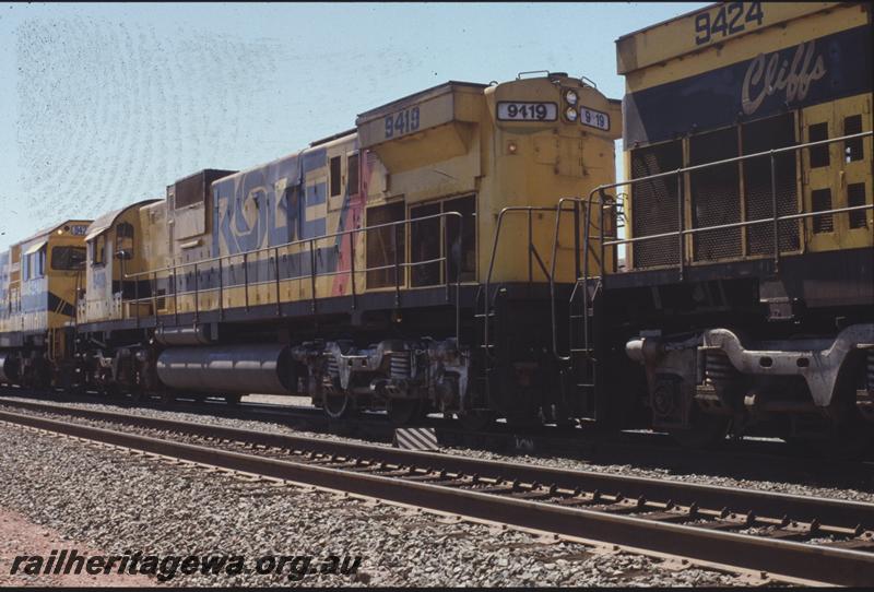 T04132
Robe River Iron Associates C630 class 9419, No.2 end view, Cape Lambert
