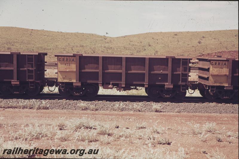 T04190
Cliff's Robe River Iron Associates ore wagon number 438 empty, Cape Lambert
