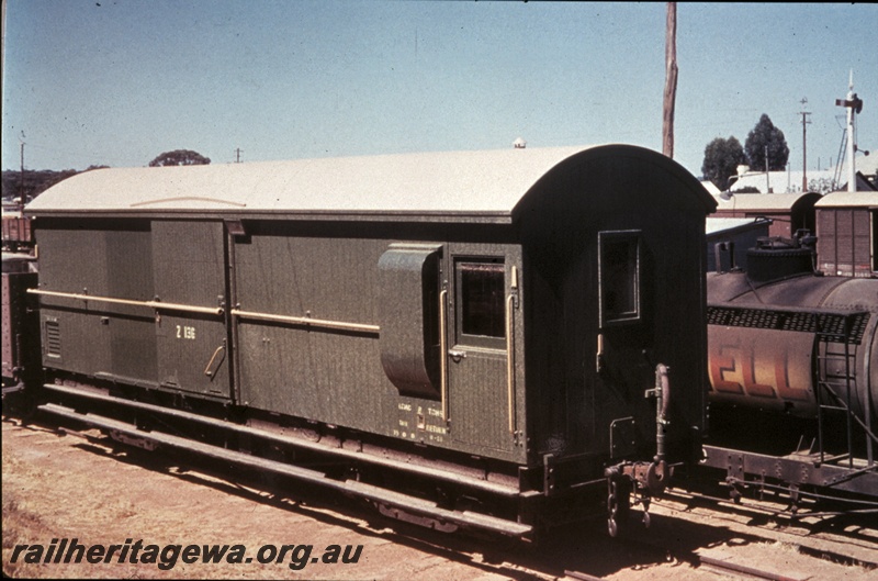 T04397
Z class 136 brakevan in green livery, Norseman, CE line, side and end view, c1962
