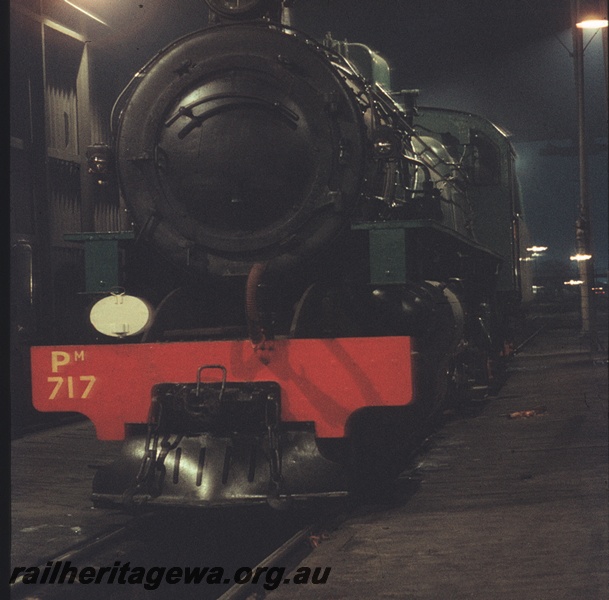 T04481
PM class 717 steam locomotive at the East Perth locomotive shed.
