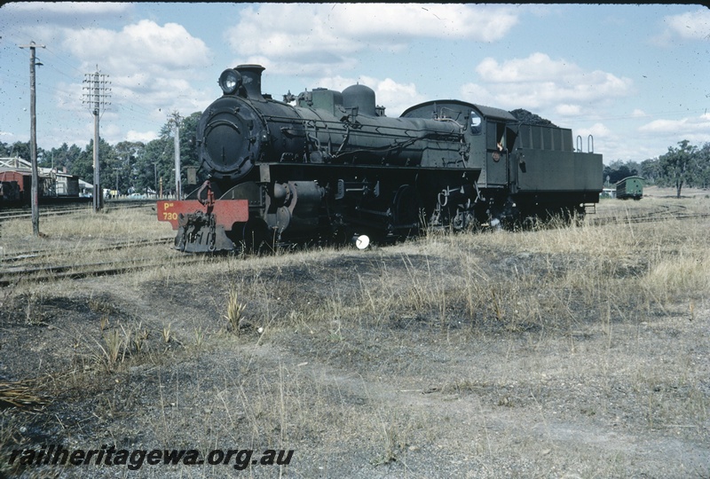 T04602
PMR class 730 steam locomotive at Midland Locomotive depot.
