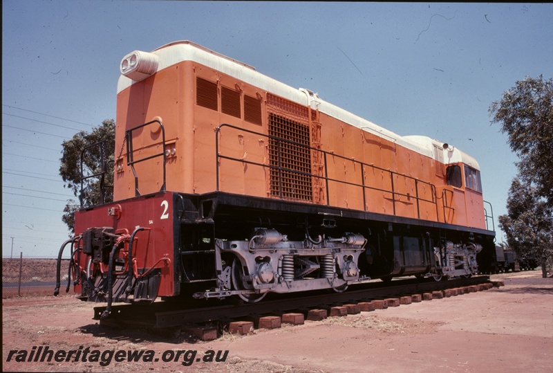 T04850
Goldsworthy Mining (GML) B class 2 in park in Port Hedland
