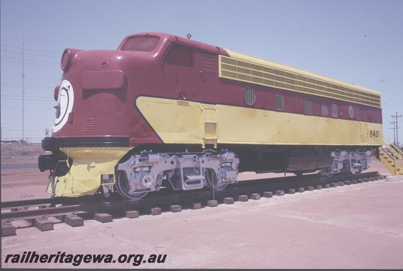 T04851
Mount Newman (MNM) F7A class 5451 in park in Port Hedland

