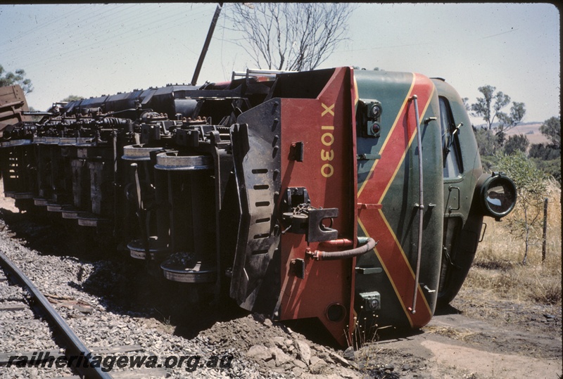 T04931
Derailment, X class 1030 