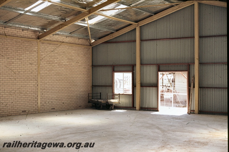 T05297
6 of 7 views of the construction of the Noel Zeplin Exhibition Hall at the Rail transport Museum, Bassendean
