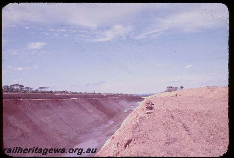T06001
Standard gauge project construction, cutting, unknown location, EGR line

