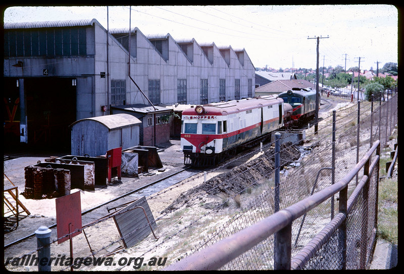 T06017
East Perth Loco Depot, diesel shed, ADF Class 493 