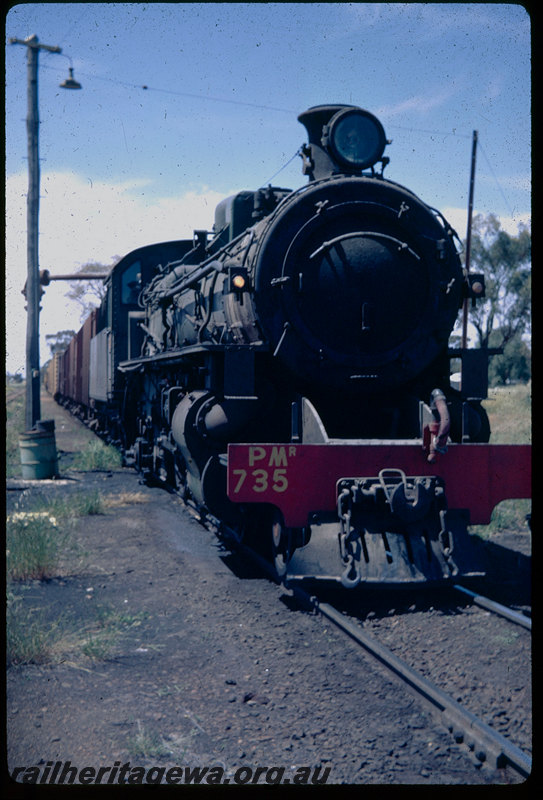 T06039
PMR Class 735, Up goods train, Cunderdin, EGR line
