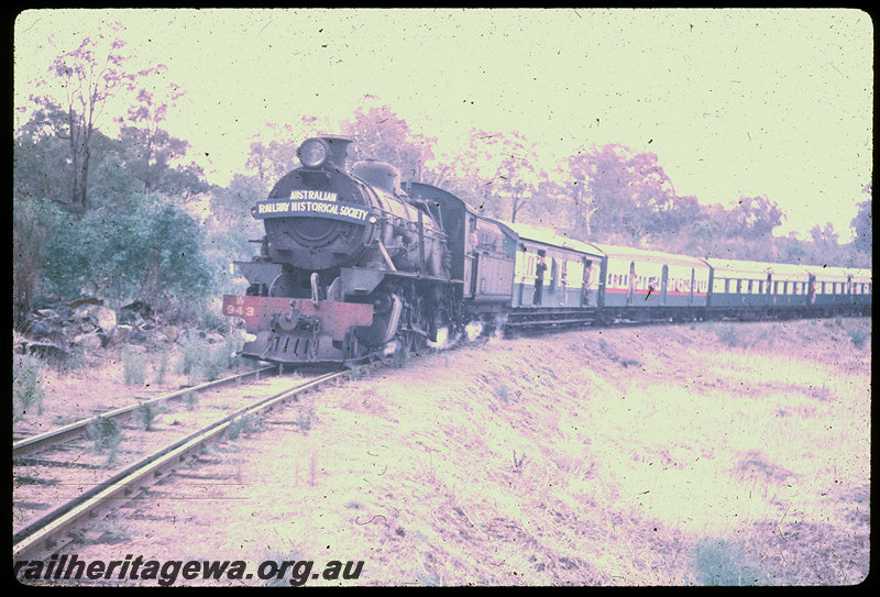 T06095
W Class 943, ARHS tour train to Dwellingup, PN line
