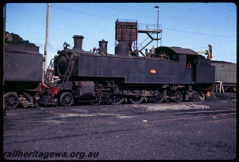 T06136
DM Class 582, East Perth loco depot, coaling tower
