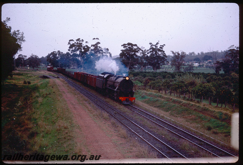 T06140
V Class 1213, goods train, near Gosnells, SWR line
