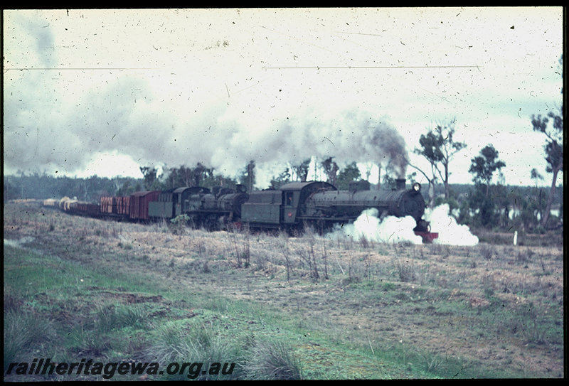 T06200
W Class 935 and PM Class 712, Up goods train, near Collie, BN line
