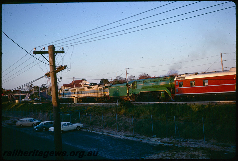 T06286
NSWGR C38 Class 3801, banked by doubled headed L Class, 