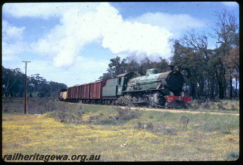 T06378
W Class 906, goods train, unknown location, DK line
