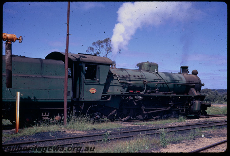 T06379
W Class 906, goods train, unknown location, water column, DK line
