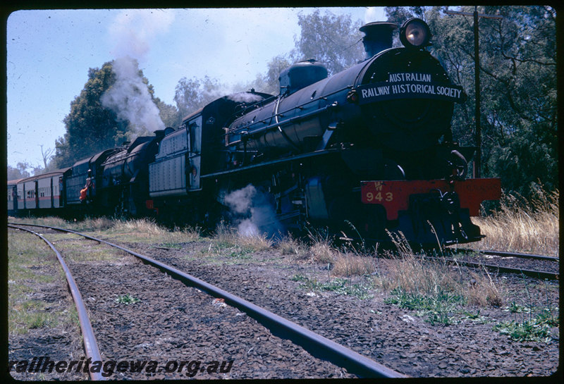 T06416
W Class 943 and V class 1217, ARHS tour train to Collie, Beela, BN line
