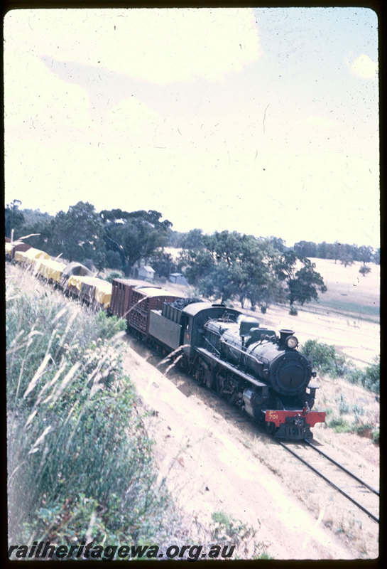 T06427
PM Class 701, Up goods train towards Collie, between Hillman and Bowelling, BN line
