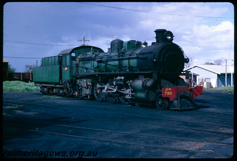 T06534
PMR Class 730, stabled on turntable fan, Bunbury loco depot
