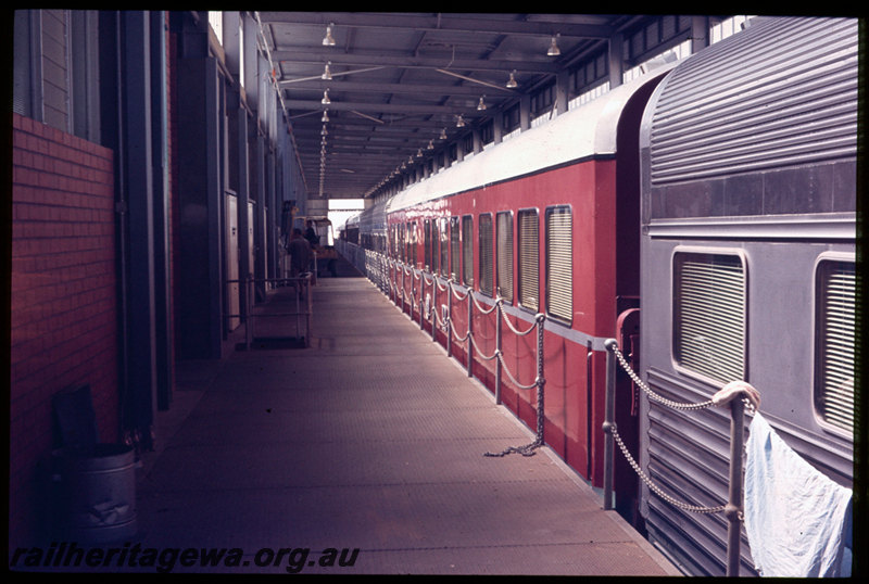 T06664
Commonwealth Railways carriages, Forrestfield Carriage Shed
