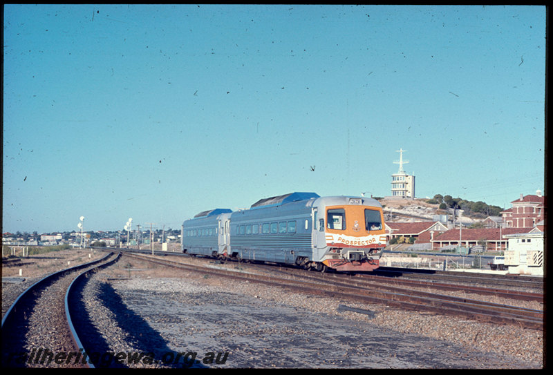 T06808
Two-car Prospector railcar, hired special, Fremantle, ER line
