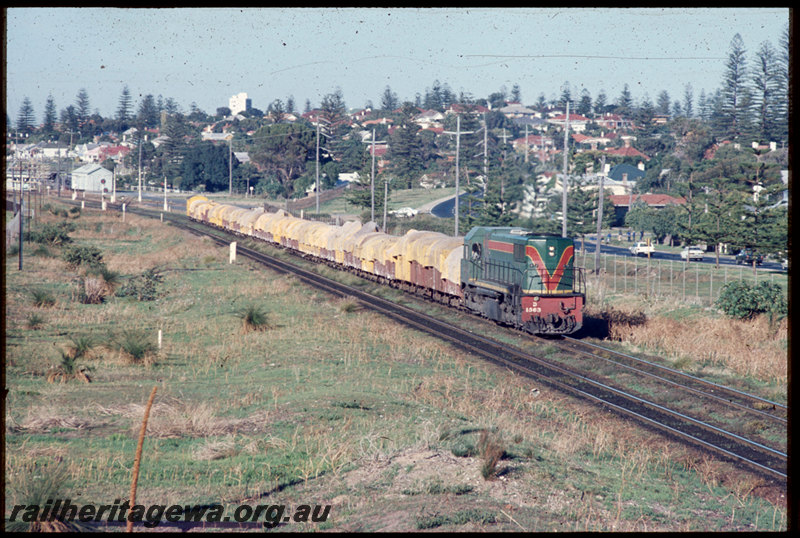 T06832
D Class 1563, Down goods train, between Cottesloe and Grant Street, looking towards Cottesloe, ER line
